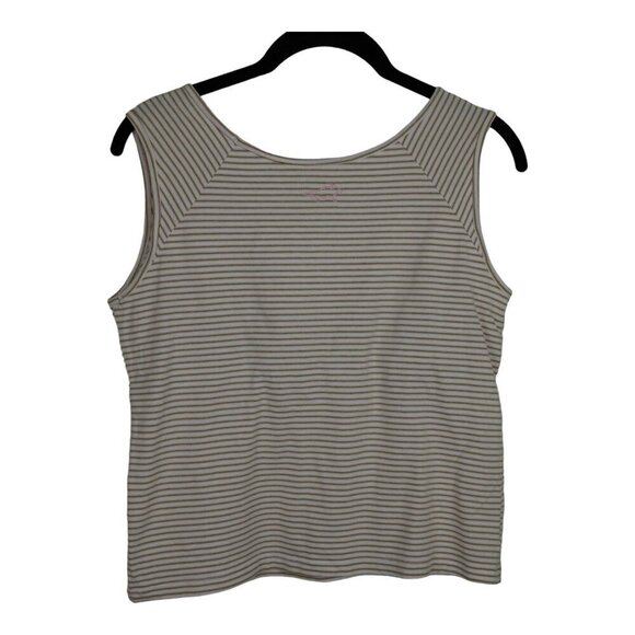 Horny Toad Toad&Co Women's XL Striped Tank - Picture 4 of 9